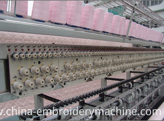 CS94 Industrial Frame Moved Multi-Needle Computerized Quilting Machine
